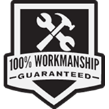 100% Workmanship Guaranteed