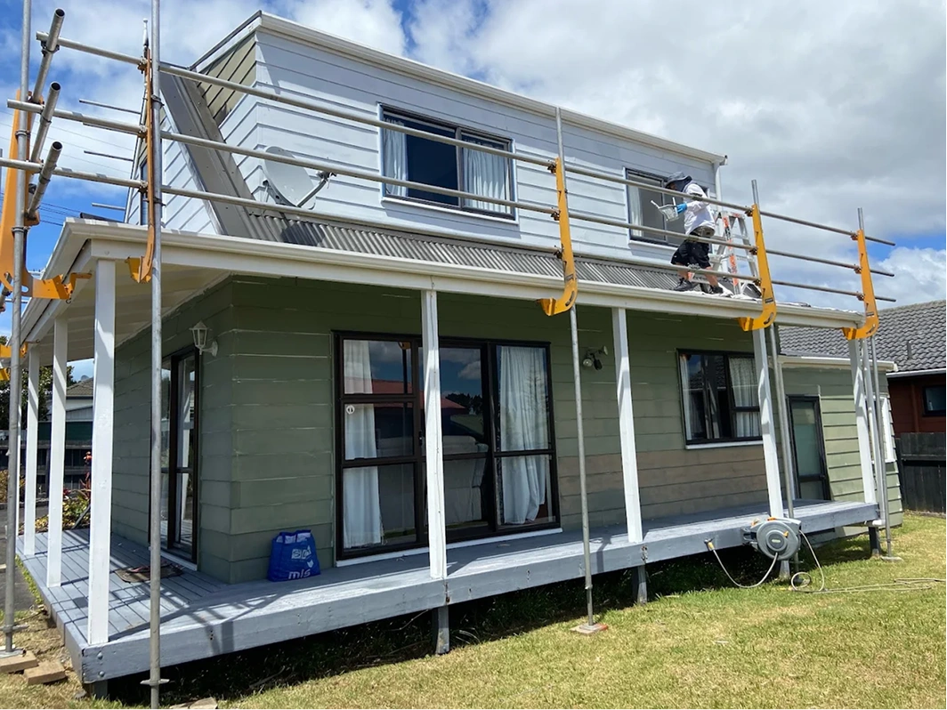 Auckland House Painting Scaffolding