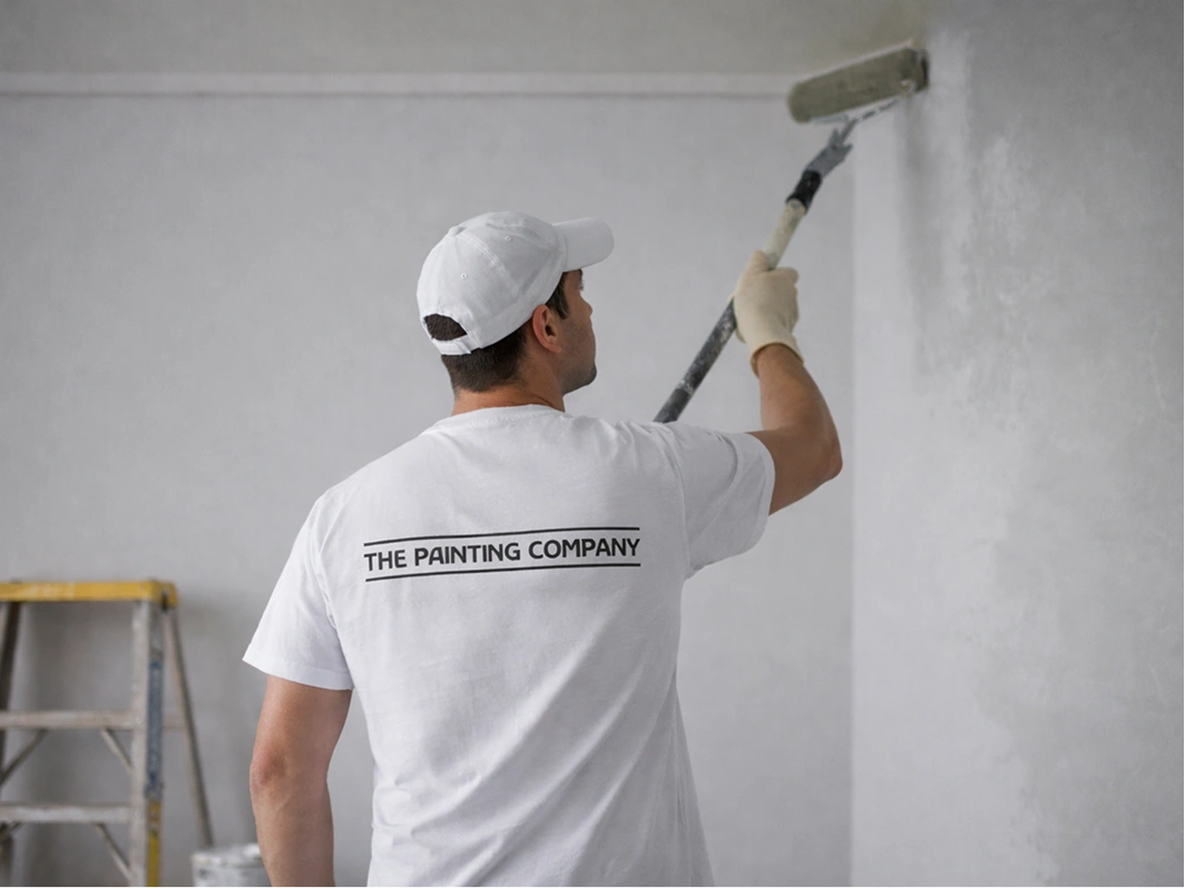 Professional Painter at Work